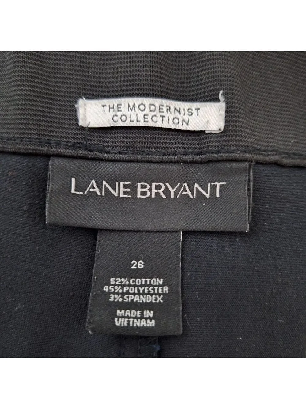 Lane Bryant Black Dress Pants Plus Size 26